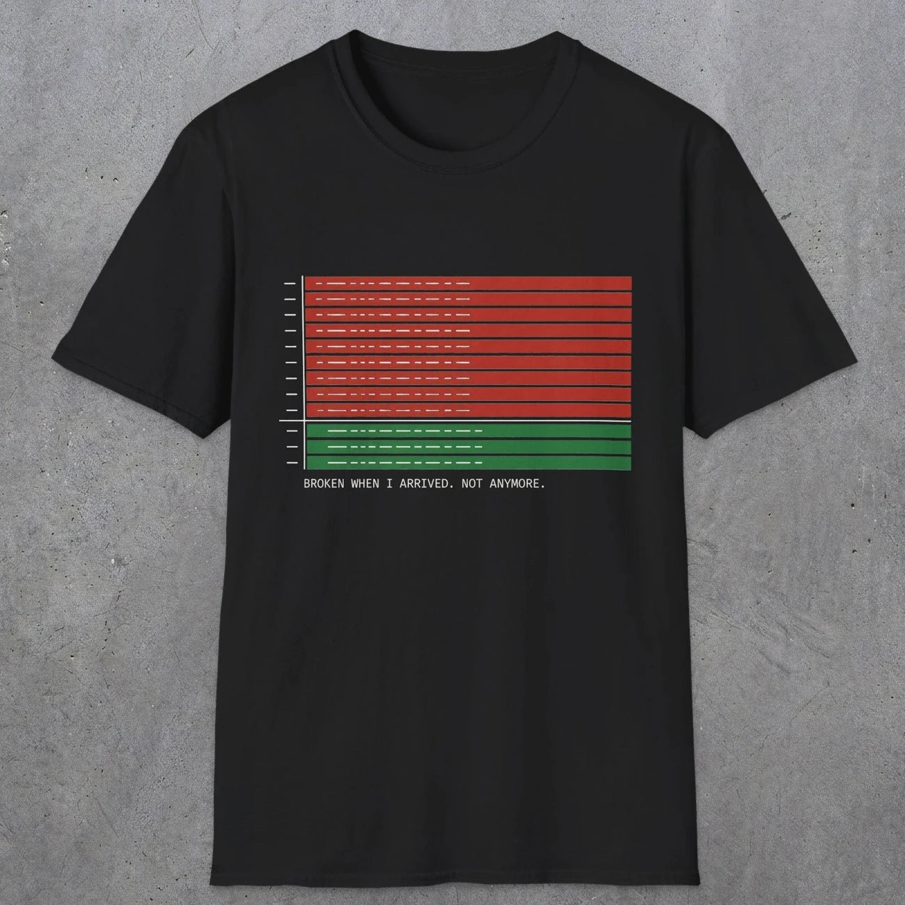 0124 Broken When I Arrived Not Anymore | Funny Dad T-Shirt | RustyDad