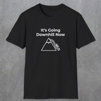 082 It's going down hill now | Funny Dad T-Shirt | RustyDad