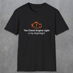 044 The Check Engine Light Is My Nightlight | Funny Dad T-Shirt | RustyDad