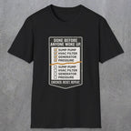 0099 Done Before Anyone Woke Up | Funny Dad T-Shirt | RustyDad