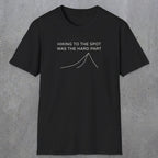 0679 Hiking To The Spot | Funny Dad T-Shirt | RustyDad