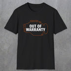 0083 Out of warranty | Funny Dad T-Shirt | RustyDad