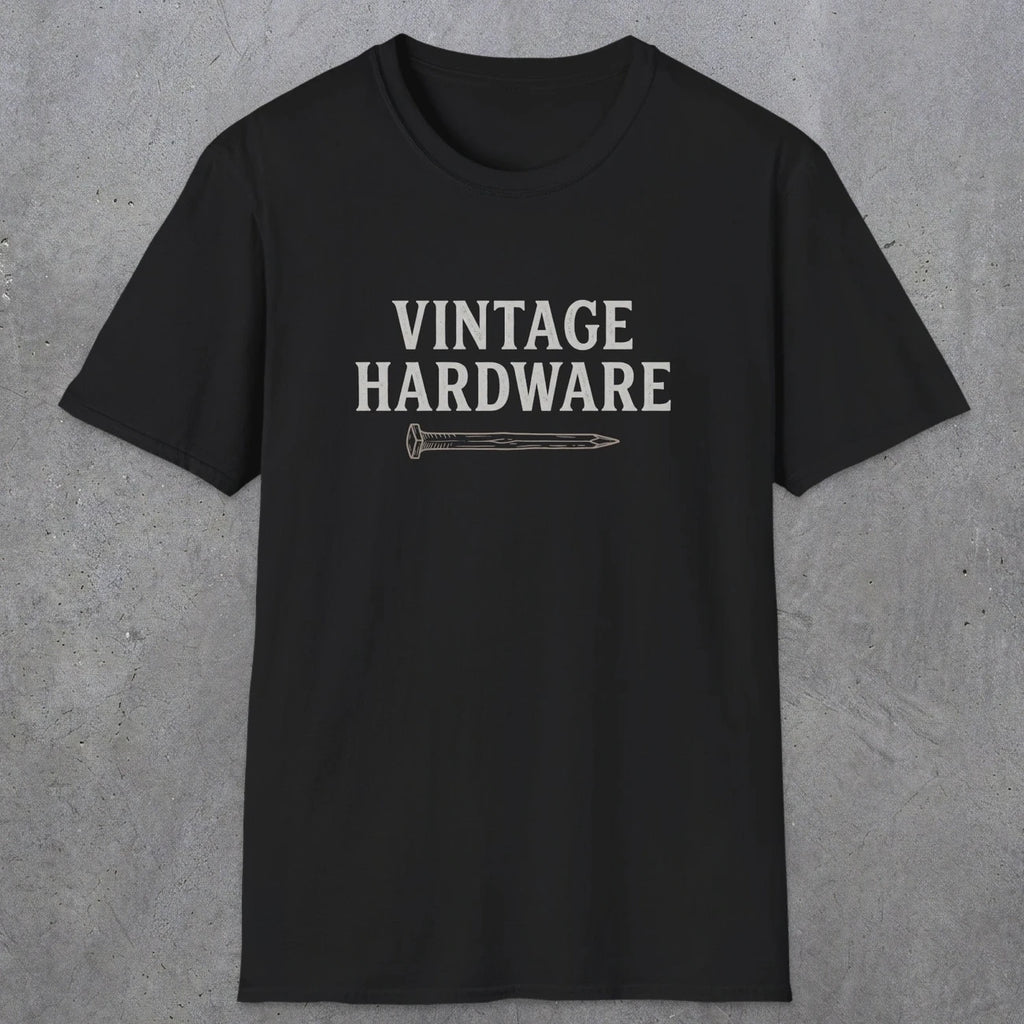 0091 Vintage hardware | Funny Dad T-Shirt | RustyDad