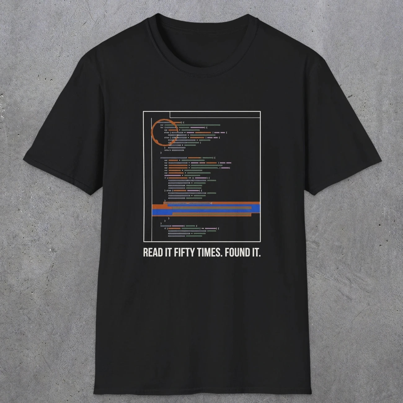0120 Read It Fifty Times Found It | Funny Dad T-Shirt | RustyDad