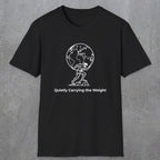 062 Quietly Carrying the weight | Funny Dad T-Shirt | RustyDad