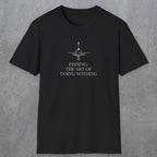 0056 Fishing the art of doing nothing | Funny Dad T-Shirt | RustyDad