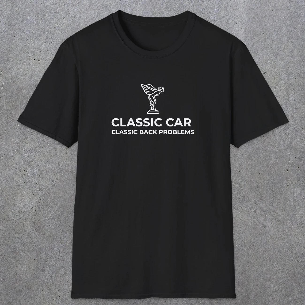 085 Classic car Classic back problems | Funny Dad T-Shirt | RustyDad