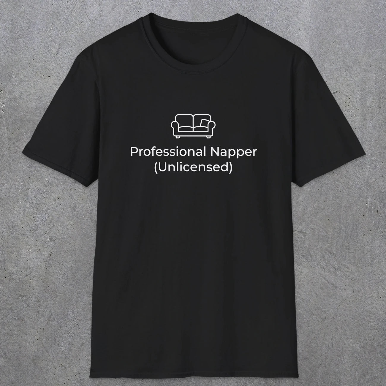 055 Professional Napper (Unlicensed) | Funny Dad T-Shirt | RustyDad