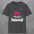 0374 I Paused My Game To Be Here | Funny Dad T-Shirt | RustyDad