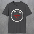 0484 I'M Fine | Funny Dad T-Shirt | RustyDad
