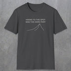 0679 Hiking To The Spot | Funny Dad T-Shirt | RustyDad