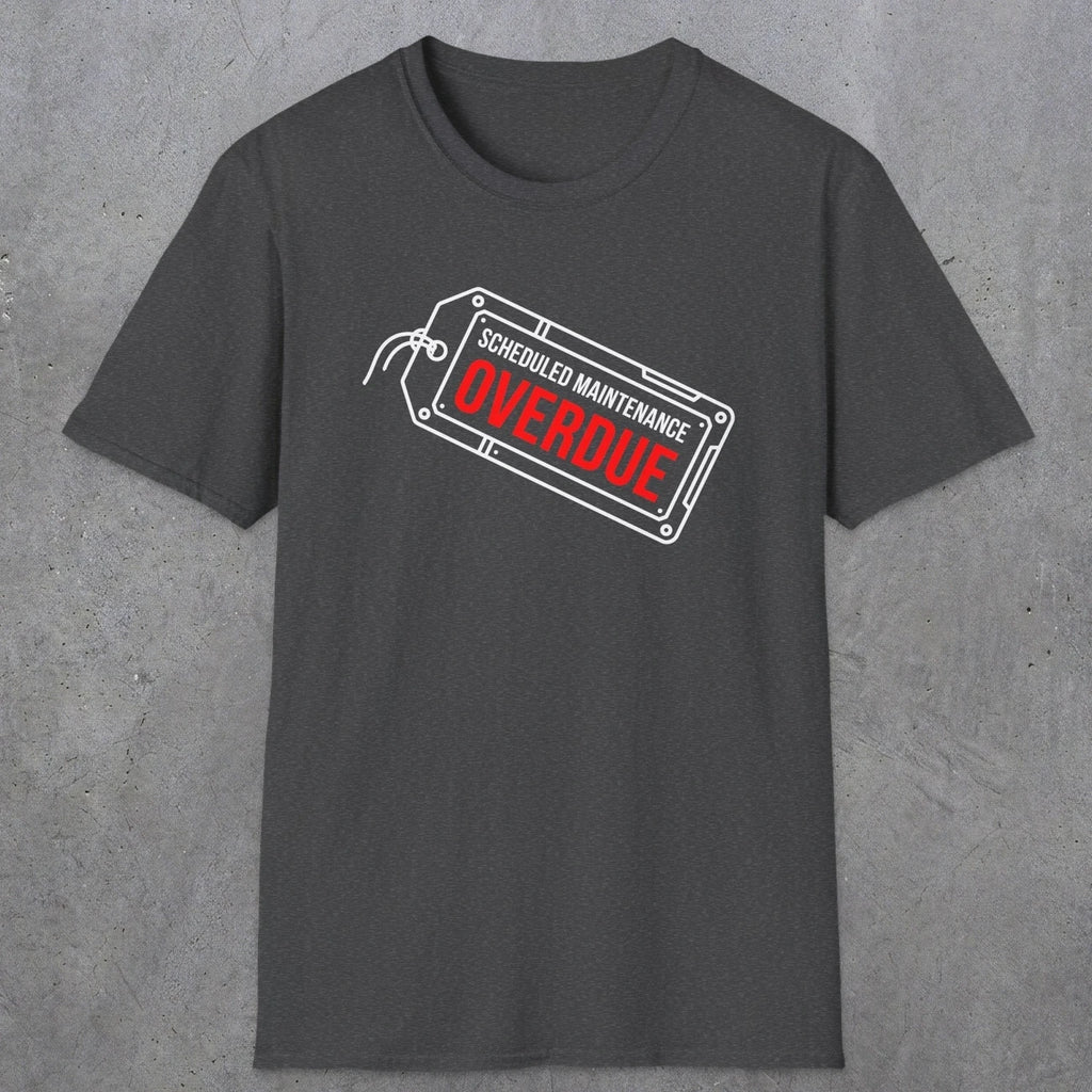 041 Scheduled Maintenance Overdue | Funny Dad T-Shirt | RustyDad
