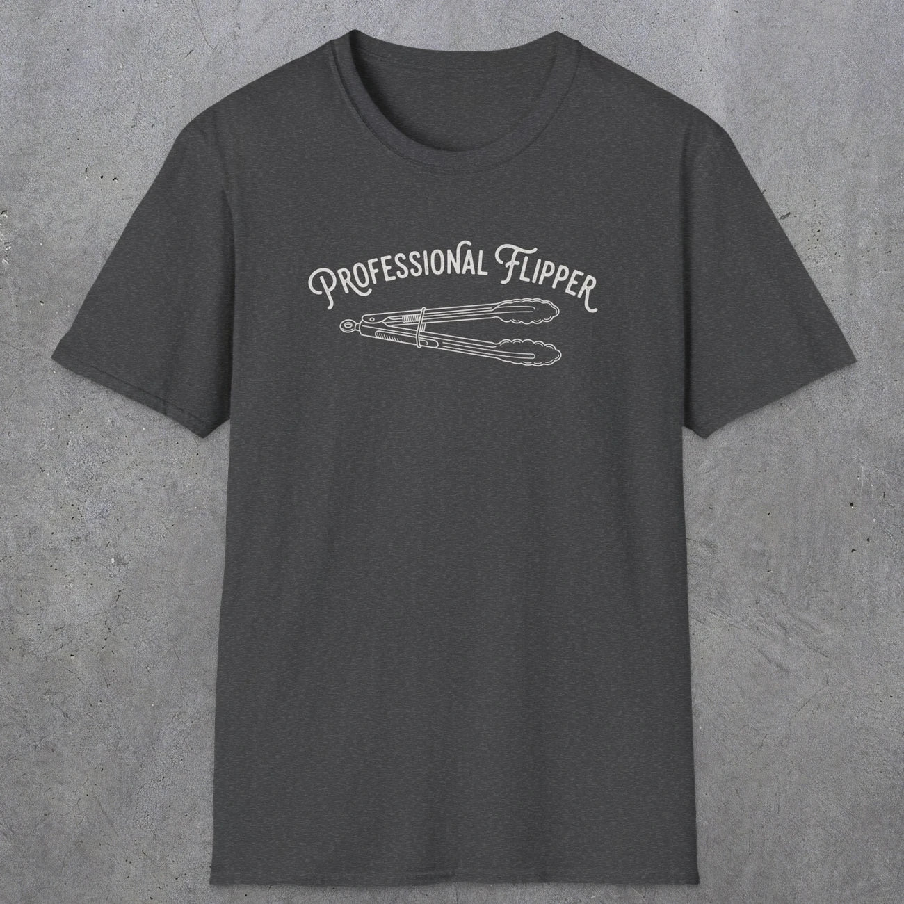 0696 Professional Flipper | Funny Dad T-Shirt | RustyDad