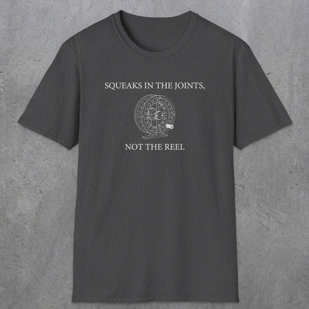 0675 Joint Squeaks Fishing | Funny Dad T-Shirt | RustyDad