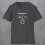 0079 Snoozing is a strategy | Funny Dad T-Shirt | RustyDad