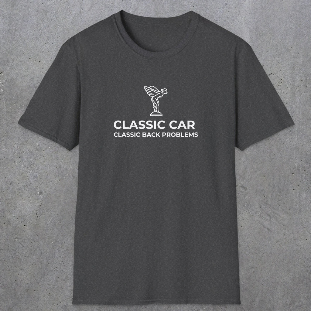 085 Classic car Classic back problems | Funny Dad T-Shirt | RustyDad