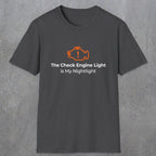044 The Check Engine Light Is My Nightlight | Funny Dad T-Shirt | RustyDad