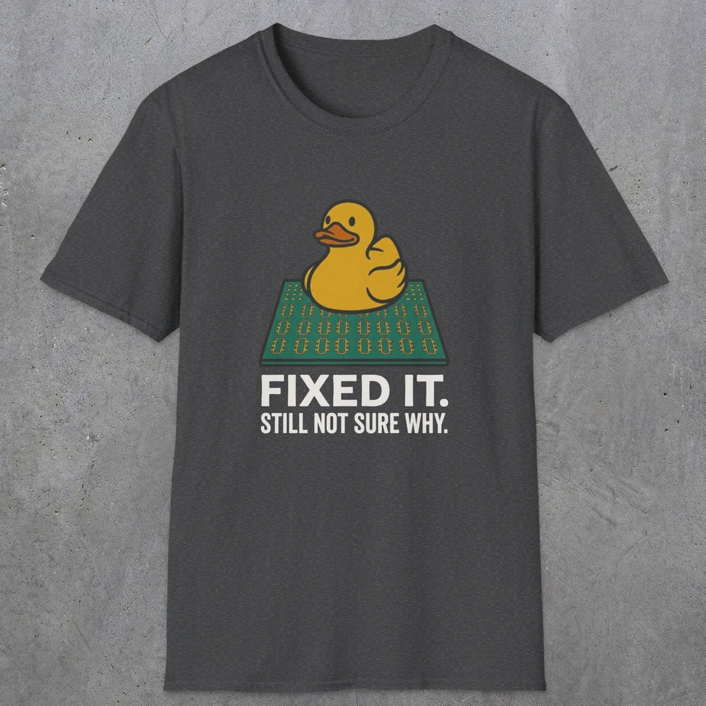 0113 Fixed It Still Not Sure Why | Funny Dad T-Shirt | RustyDad