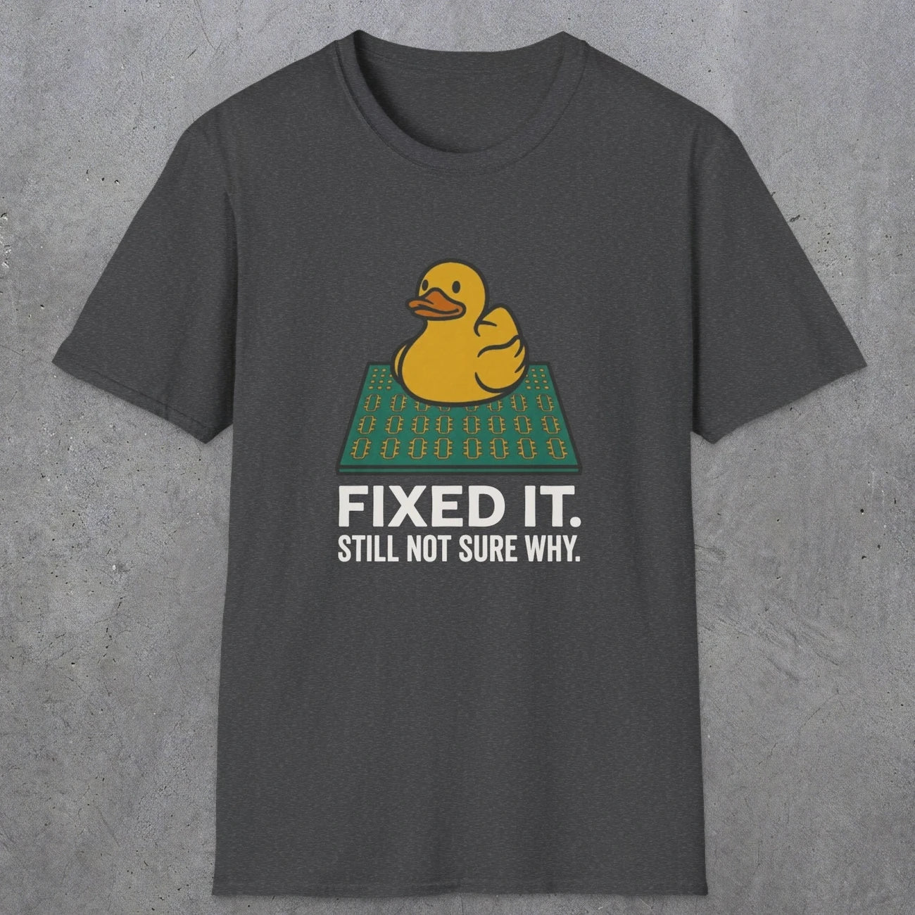 0113 Fixed It Still Not Sure Why | Funny Dad T-Shirt | RustyDad