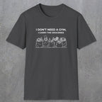 075 I don't need a gym i carry the groceries | Funny Dad T-Shirt | RustyDad
