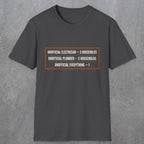 145 Unofficial Electrician Plumber Everything | Funny Dad T-Shirt | RustyDad