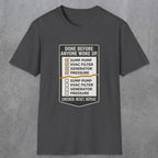 0099 Done Before Anyone Woke Up | Funny Dad T-Shirt | RustyDad