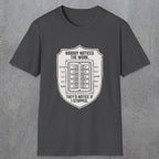 0101 Nobody Notice The Work Theyd Notice If I Stopped | Funny Dad T-Shirt | RustyDad