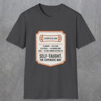 0152 Plumbing Electrical Hvac Self-Taught The Expensive Way | Funny Dad T-Shirt | RustyDad