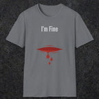 0485 I'M Fine | Funny Dad T-Shirt | RustyDad