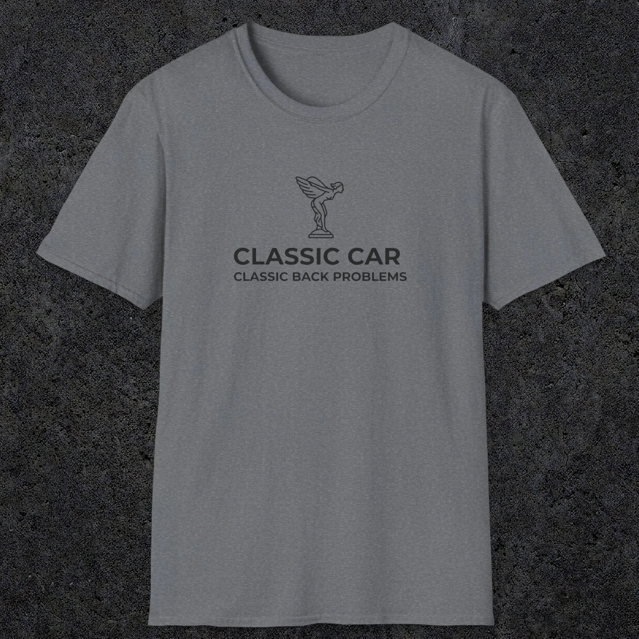 085 Classic car Classic back problems | Funny Dad T-Shirt | RustyDad