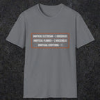 145 Unofficial Electrician Plumber Everything | Funny Dad T-Shirt | RustyDad