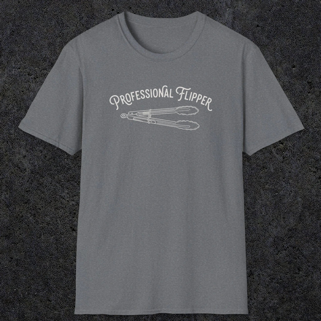 0696 Professional Flipper | Funny Dad T-Shirt | RustyDad