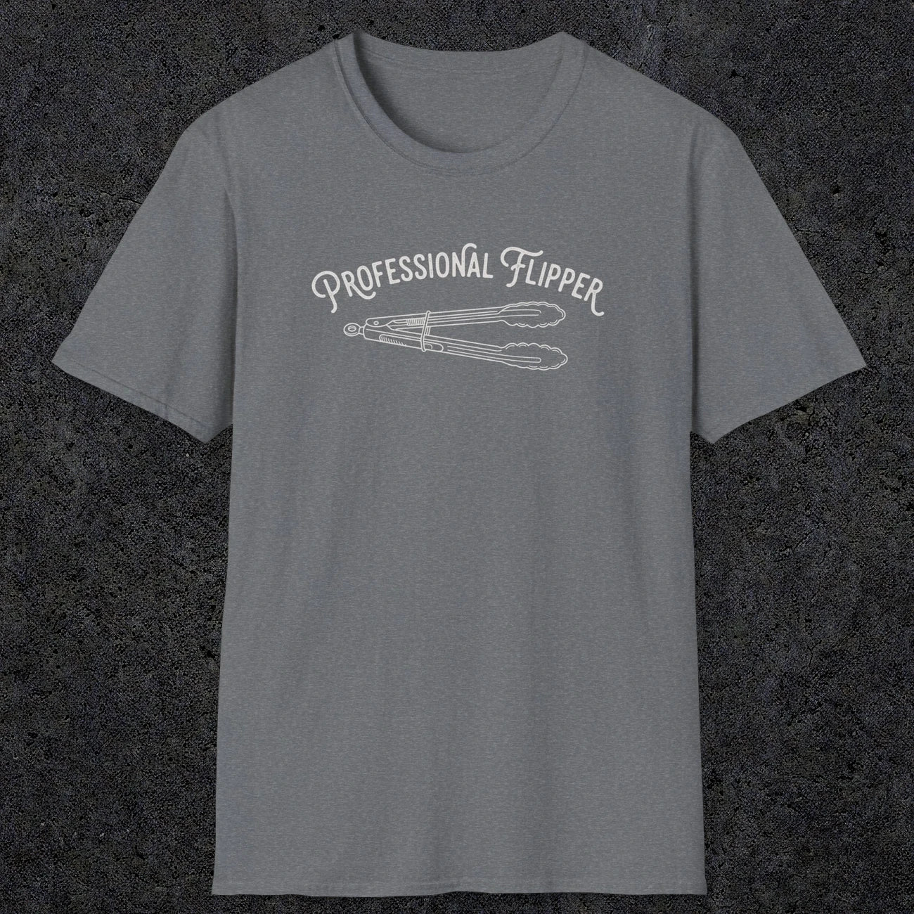 0696 Professional Flipper | Funny Dad T-Shirt | RustyDad