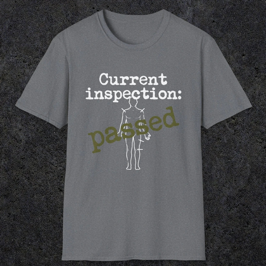0499 Passed Inspection | Funny Dad T-Shirt | RustyDad