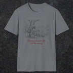 0112 Pausing dramatically for the scenery | Funny Dad T-Shirt | RustyDad
