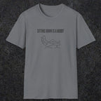 0074 Sitting down is a hobby | Funny Dad T-Shirt | RustyDad