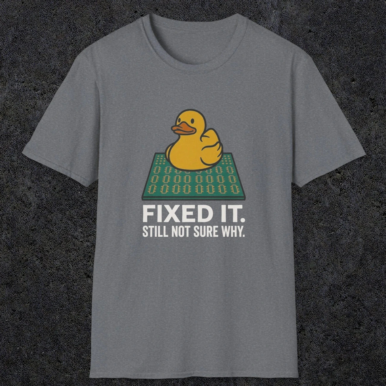 0113 Fixed It Still Not Sure Why | Funny Dad T-Shirt | RustyDad
