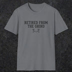 0081 Retired from the grind | Funny Dad T-Shirt | RustyDad