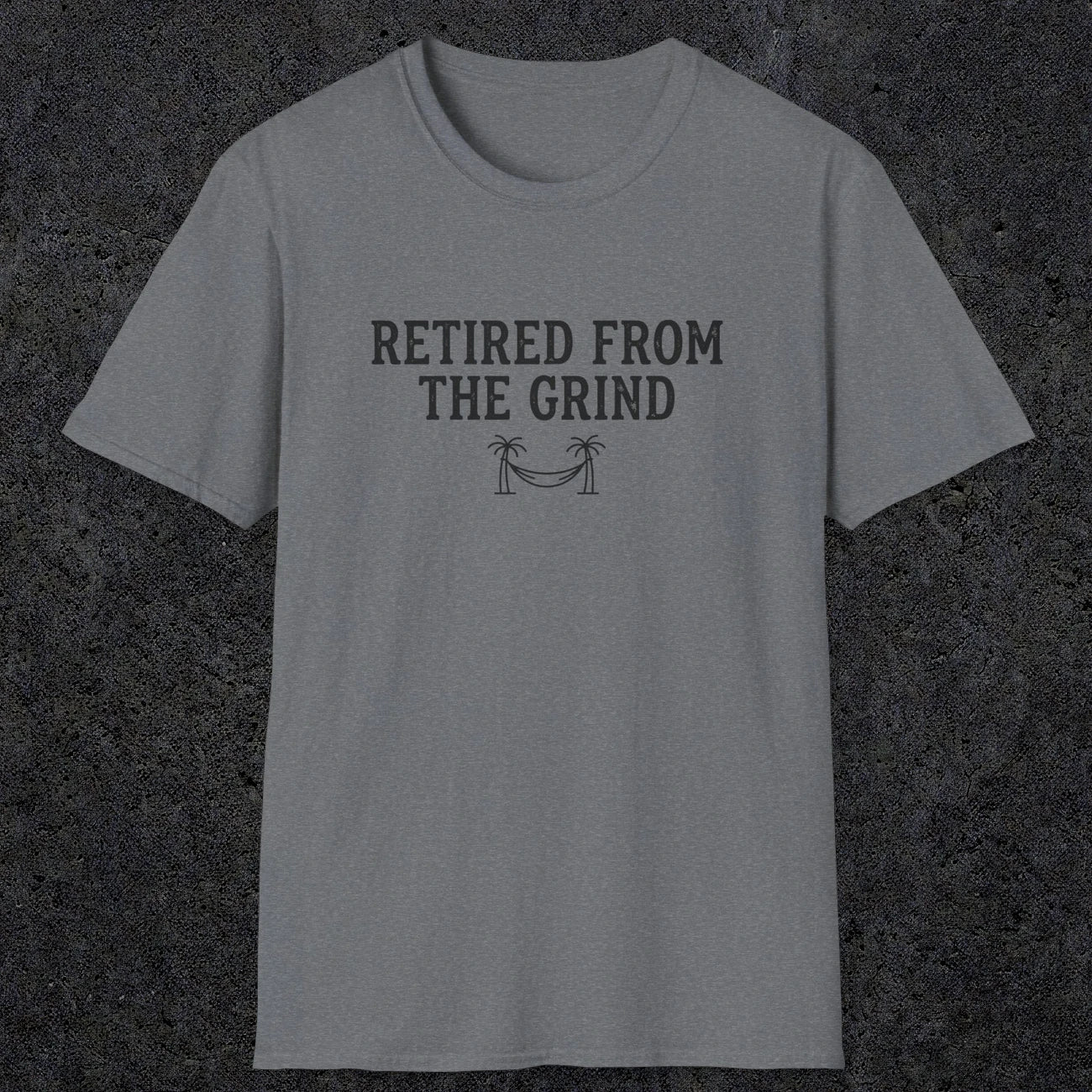 0081 Retired from the grind | Funny Dad T-Shirt | RustyDad