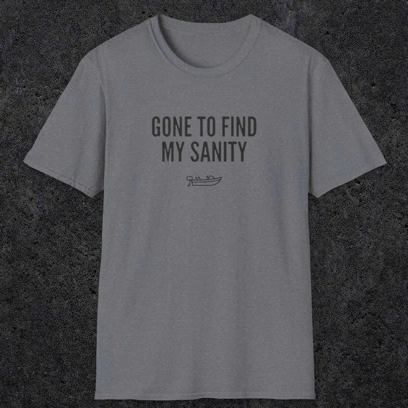 0055 Gone to find my sanity | Funny Dad T-Shirt | RustyDad
