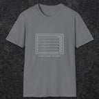 0106 My Output Is Silence That Is Correct | Funny Dad T-Shirt | RustyDad