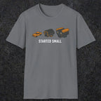 0555 Started Small. | Dad T-Shirt | RustyDad