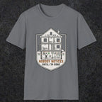 0091 Nobody Notices Until Im Gone | Funny Dad T-Shirt | RustyDad