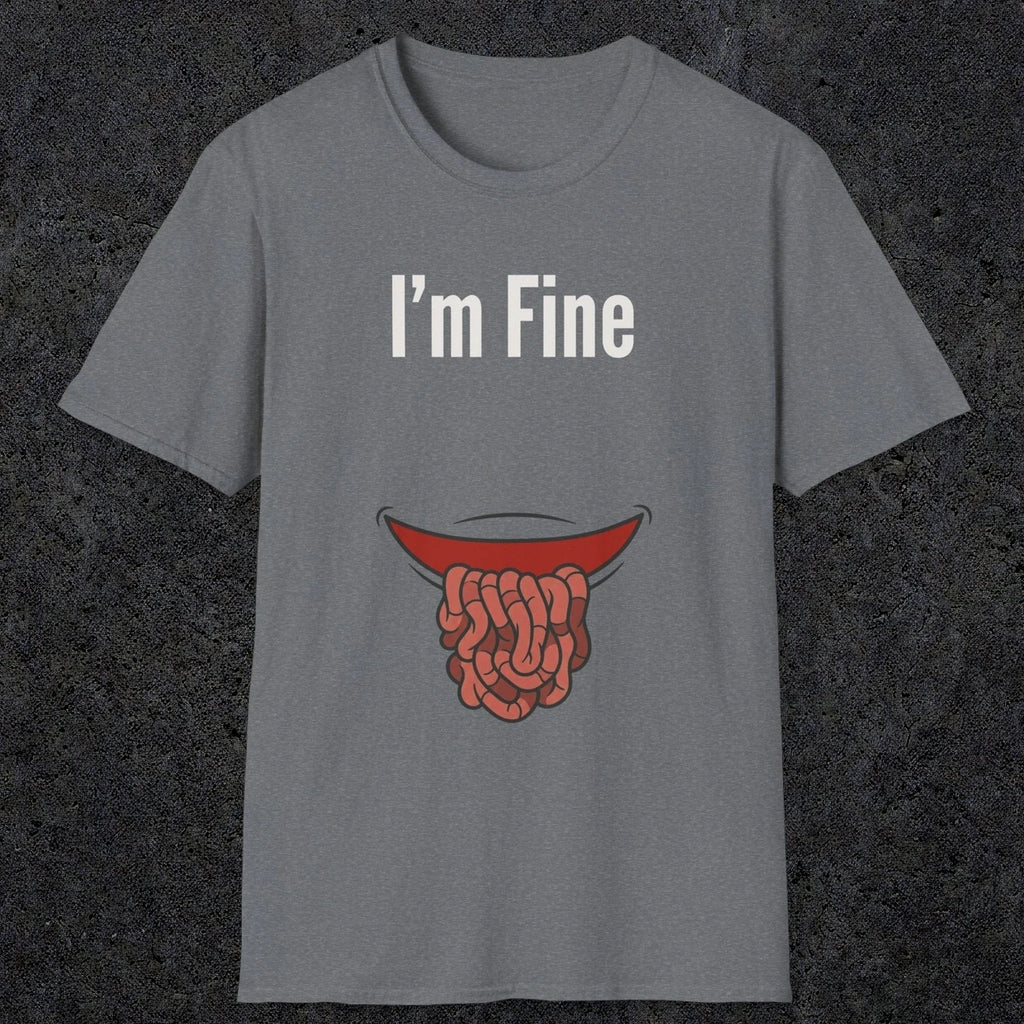0482 I'M Fine | Funny Dad T-Shirt | RustyDad