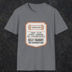 0152 Plumbing Electrical Hvac Self-Taught The Expensive Way | Funny Dad T-Shirt | RustyDad