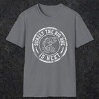 0054 Surely the big one is next | Funny Dad T-Shirt | RustyDad