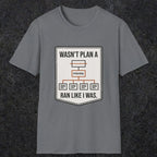0097 Wasnt Plan A Ran Like I Was | Funny Dad T-Shirt | RustyDad