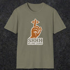 0507 Shhh No One Cares | Funny Dad T-Shirt | RustyDad