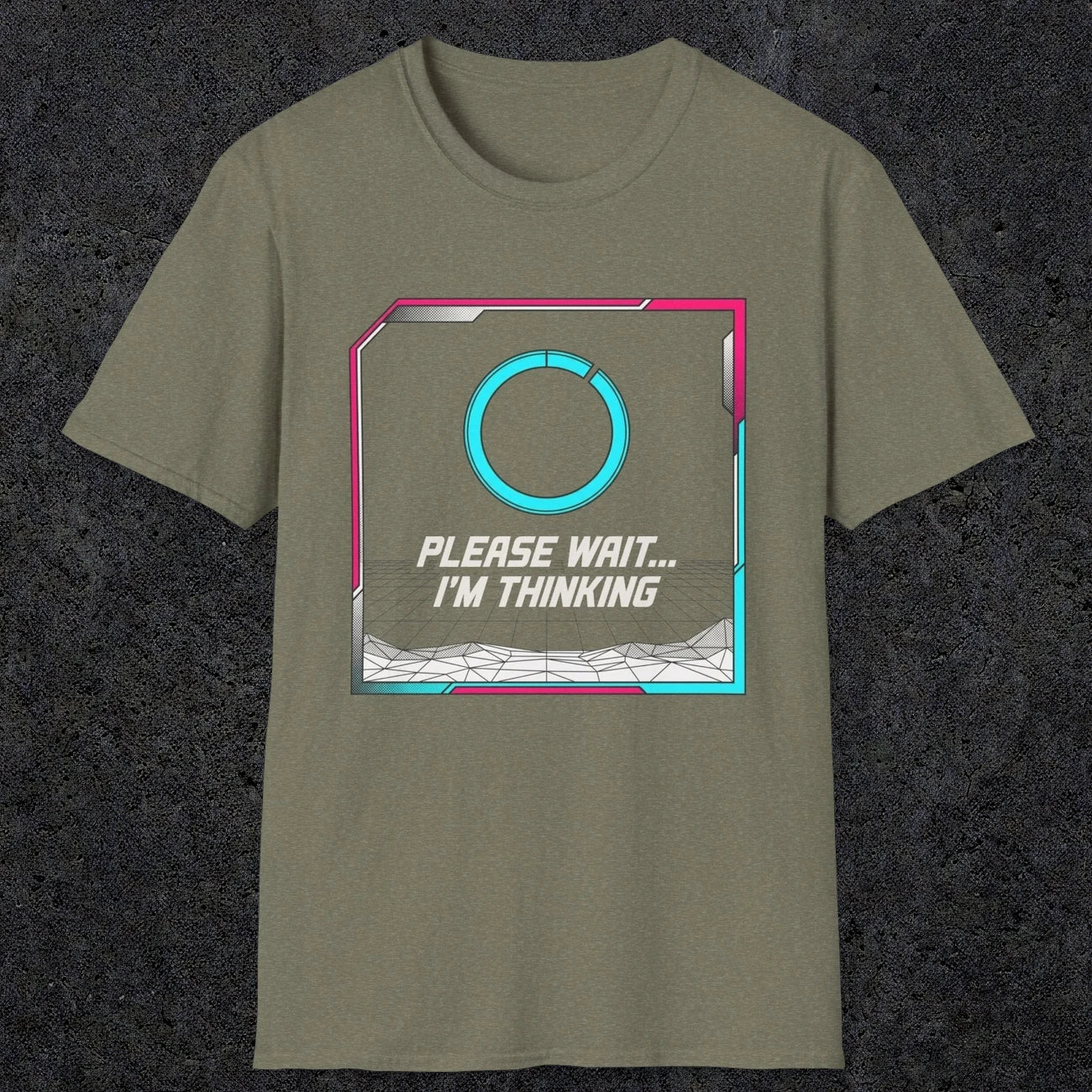 0365 Please Wait ... Im Thinking | Funny Dad T-Shirt | RustyDad