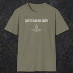 0671 Gone To Find My Sanity | Funny Dad T-Shirt | RustyDad